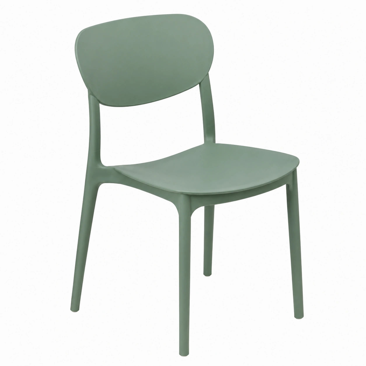 Chaise, coloris vert, pour la salle à manger ou la cuisine