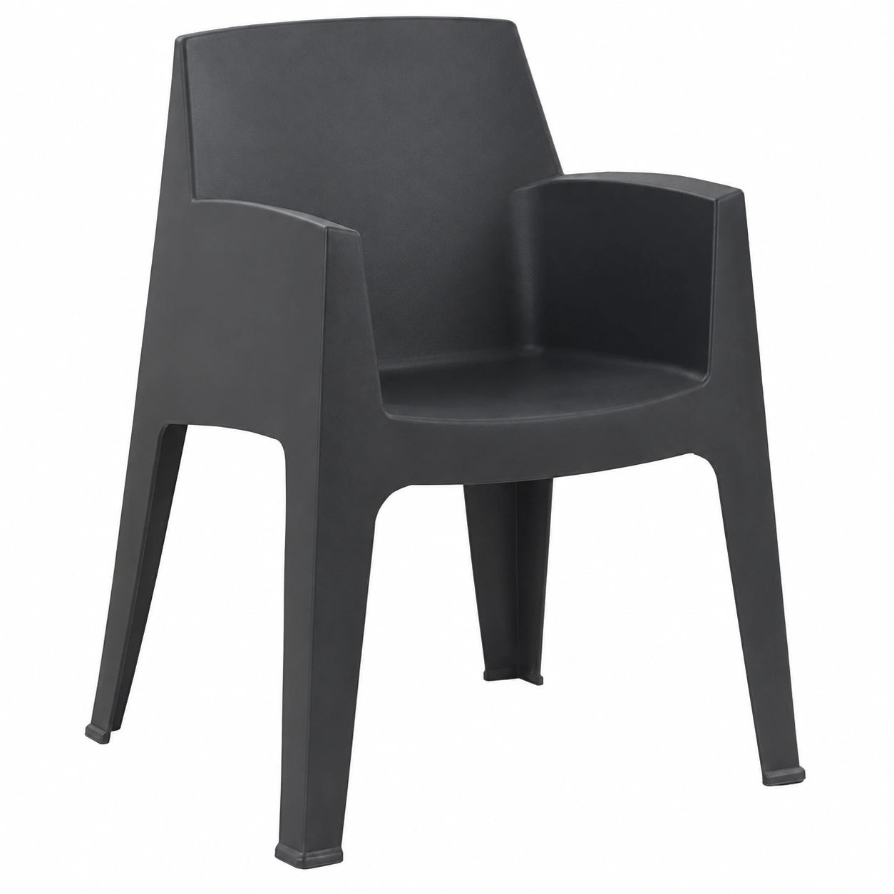 Chaise de jardin, coloris gris, pour la terrasse ou le jardin