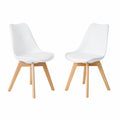 Chaise, rembourré, coloris blanc, pour la salle à manger ou la cuisine