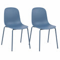 Chaise de jardin, coloris bleu, pour la terrasse ou le jardin