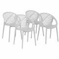 Chaise, en verre, coloris gris, pour la salle à manger ou la cuisine