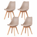 Chaise, coloris taupe, pour la salle à manger ou la cuisine