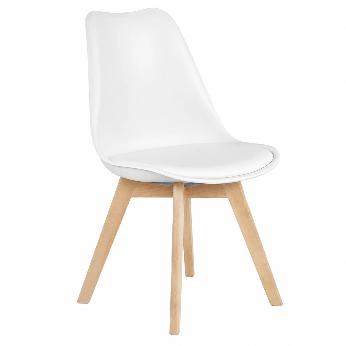 Chaise, coloris blanc, pour la salle à manger ou la cuisine