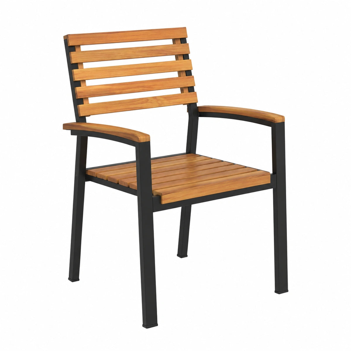 Chaise de jardin, en métal, pour la terrasse ou le jardin